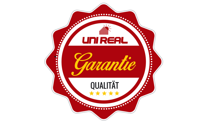 UNI-Real - Unsere Garantie